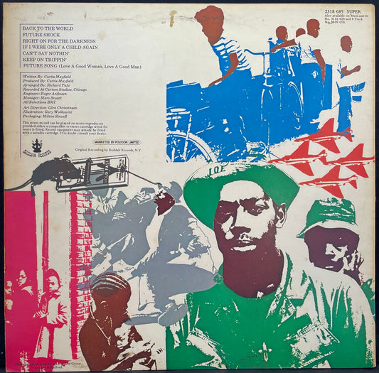 Curtis Mayfield – Back To The World - USED Vinyl LP