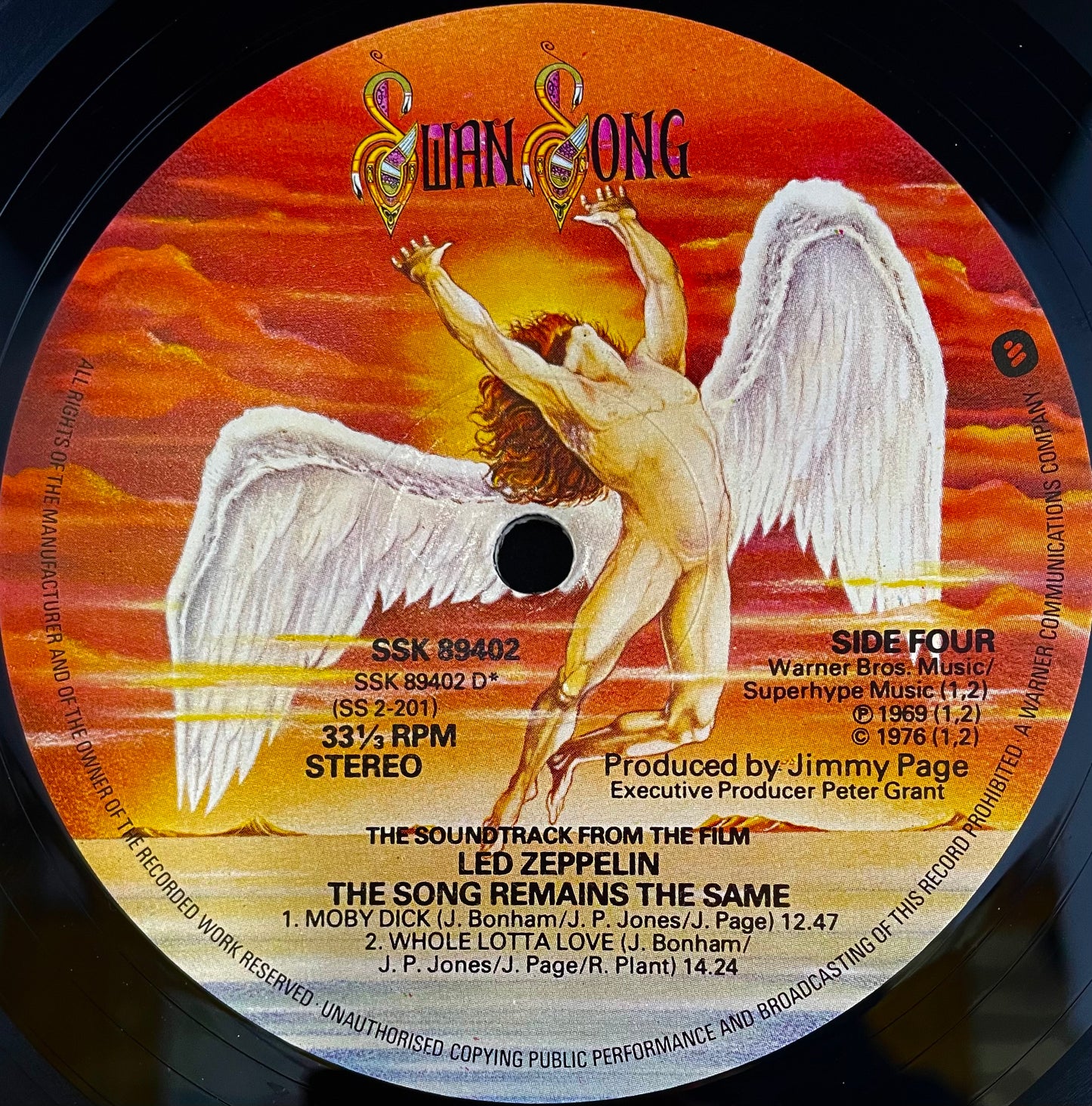 Led Zeppelin – The Soundtrack From The Film The Song Remains The Same - USED Vinyl 2LP