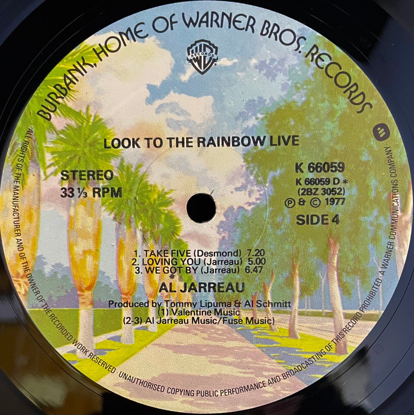 Al Jarreau – Look To The Rainbow - Live In Europe - USED Vinyl 2LP