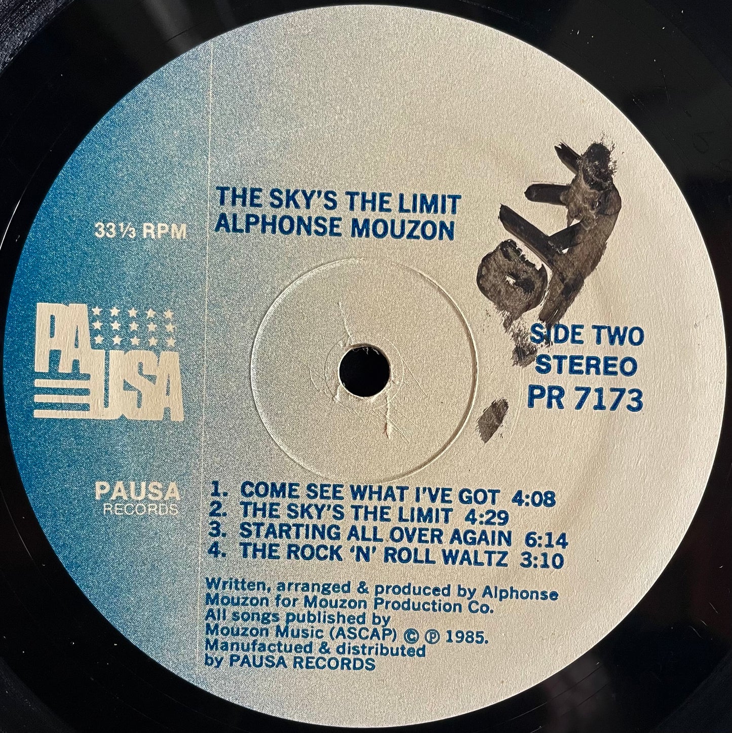 Alphonse Mouzon – The Sky Is The Limit - USED Vinyl LP