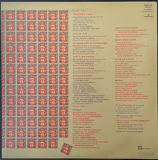 J.J. Cale – 5 - USED Vinyl LP