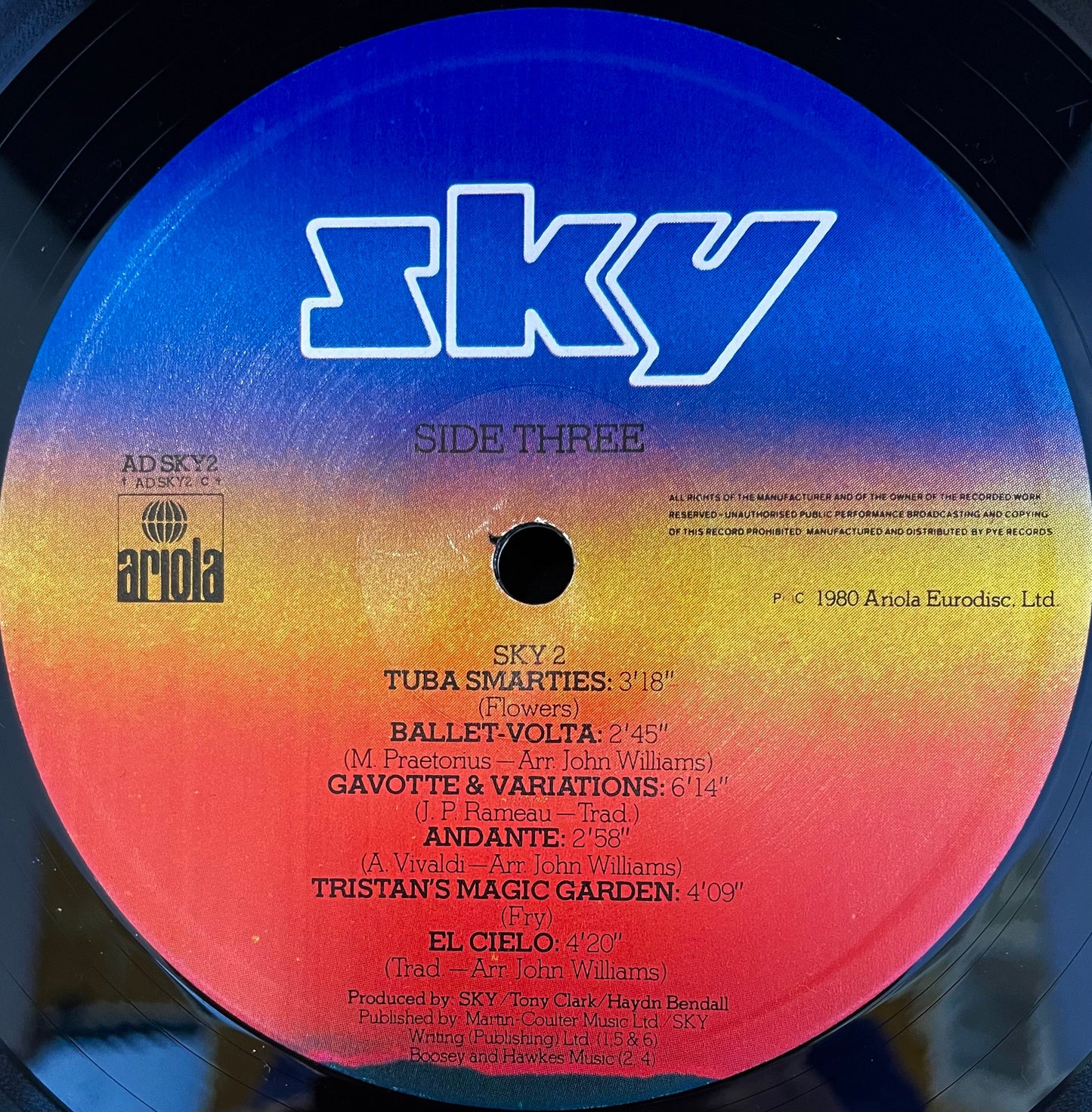 Sky – Sky 2 - USED Vinyl LP
