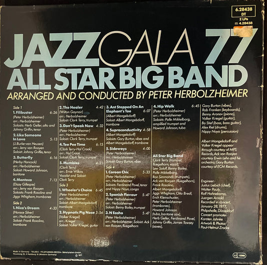 Jazz Gala 77 All Star Big Band – Jazz Gala 77 All Star Big Band - USED Vinyl 2LP