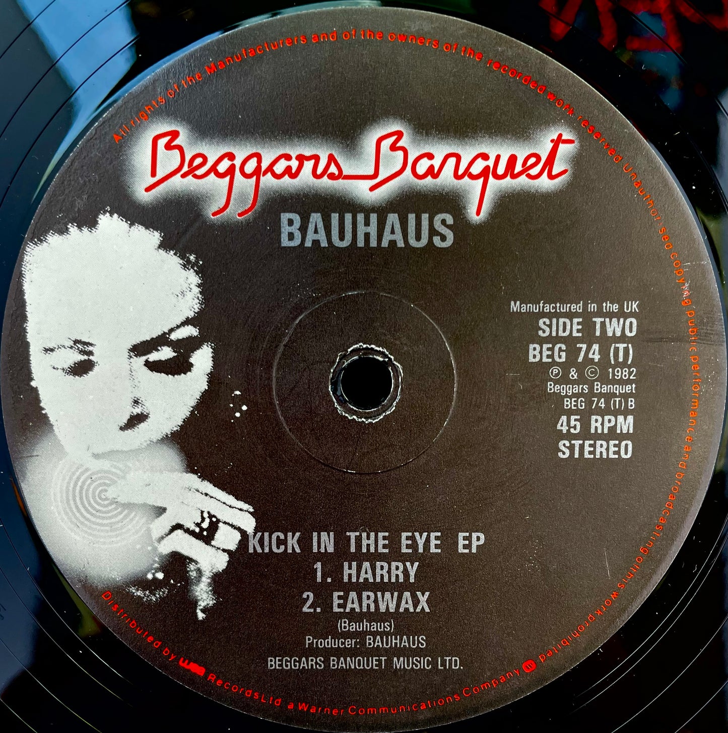 Bauhaus – Kick In The Eye (Searching For Satori) - USED 12" Vinyl EP