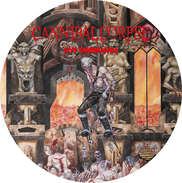 PRESALE - Cannibal Corpse - Live Cannibalism - 12" Double Vinyl Picture Disc