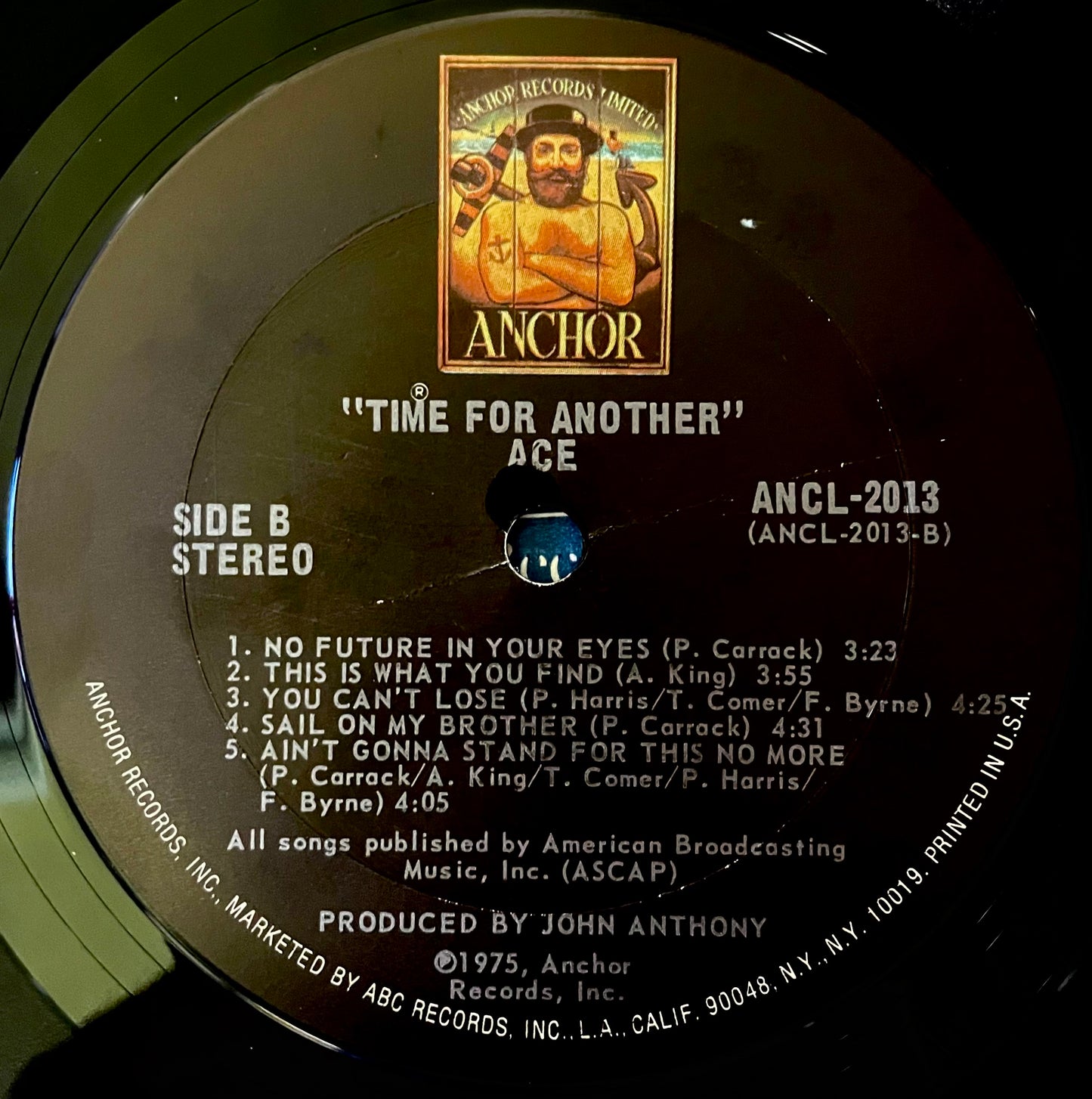 Ace – Time For Another - USED Vinyl LP