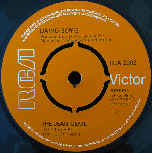 David Bowie – The Jean Genie - USED Vinyl 7" Single
