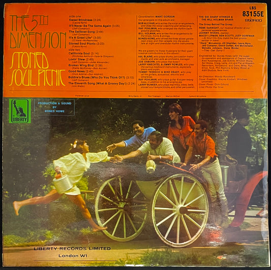 The 5th Dimension – Stoned Soul Picnic - USED Vinyl LP