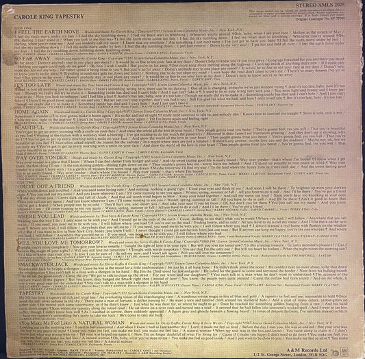 Carole King – Tapestry - USED Vinyl LP