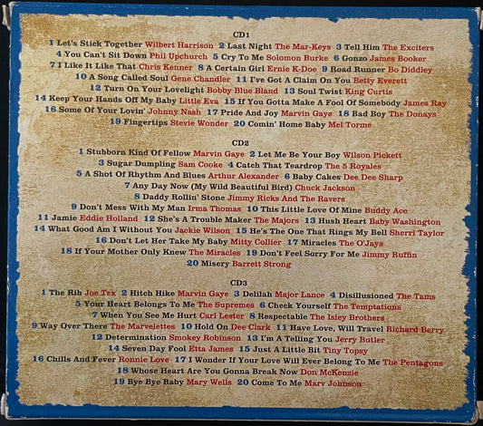 Various – A Stack Of Northern Soul - USED 3CD Box Set