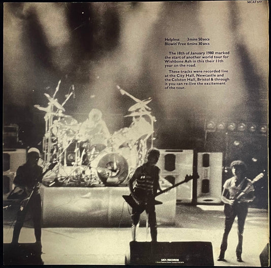 Wishbone Ash – Helpless / Blowin' Free - USED Vinyl 12" Single