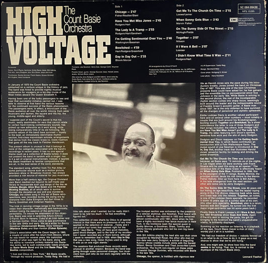 The Count Basie Orchestra – High Voltage - USED Vinyl LP