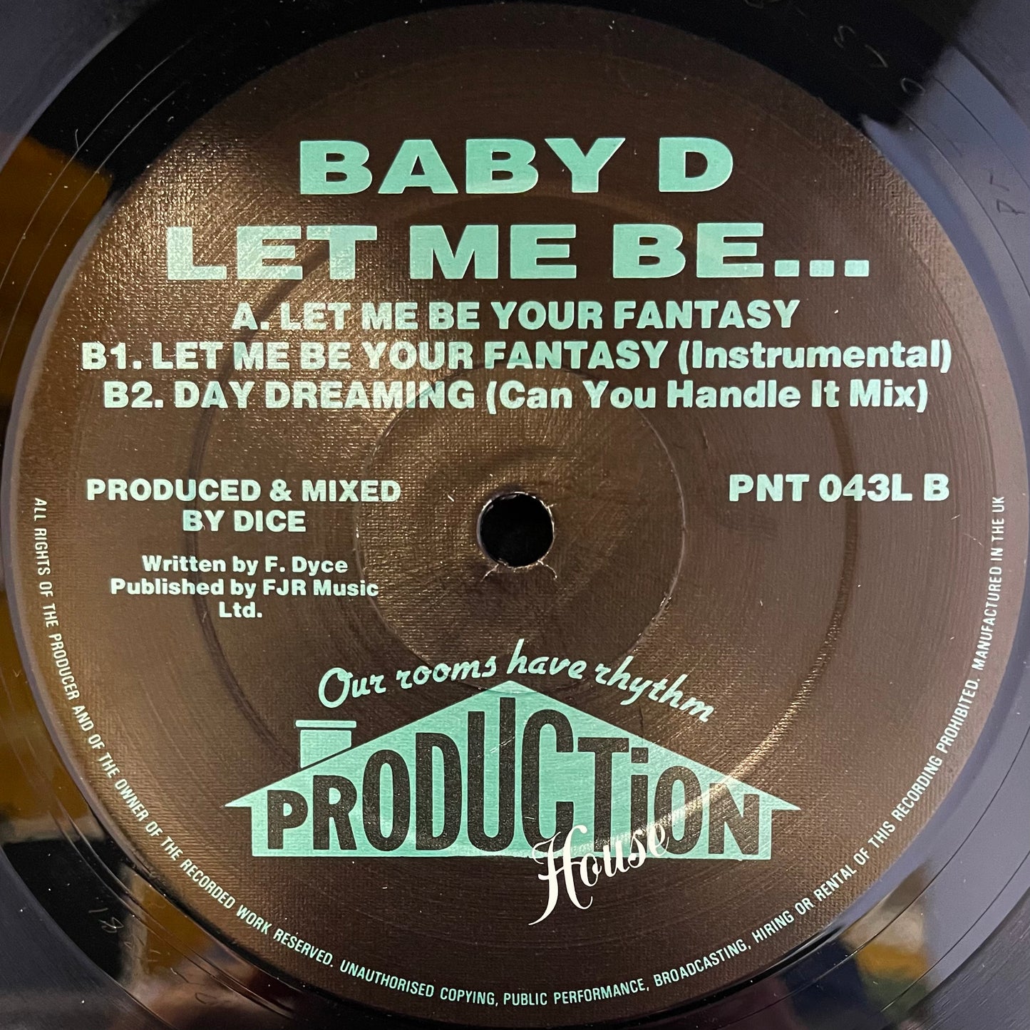 Baby D – Let Me Be... - USED Vinyl 12" Single