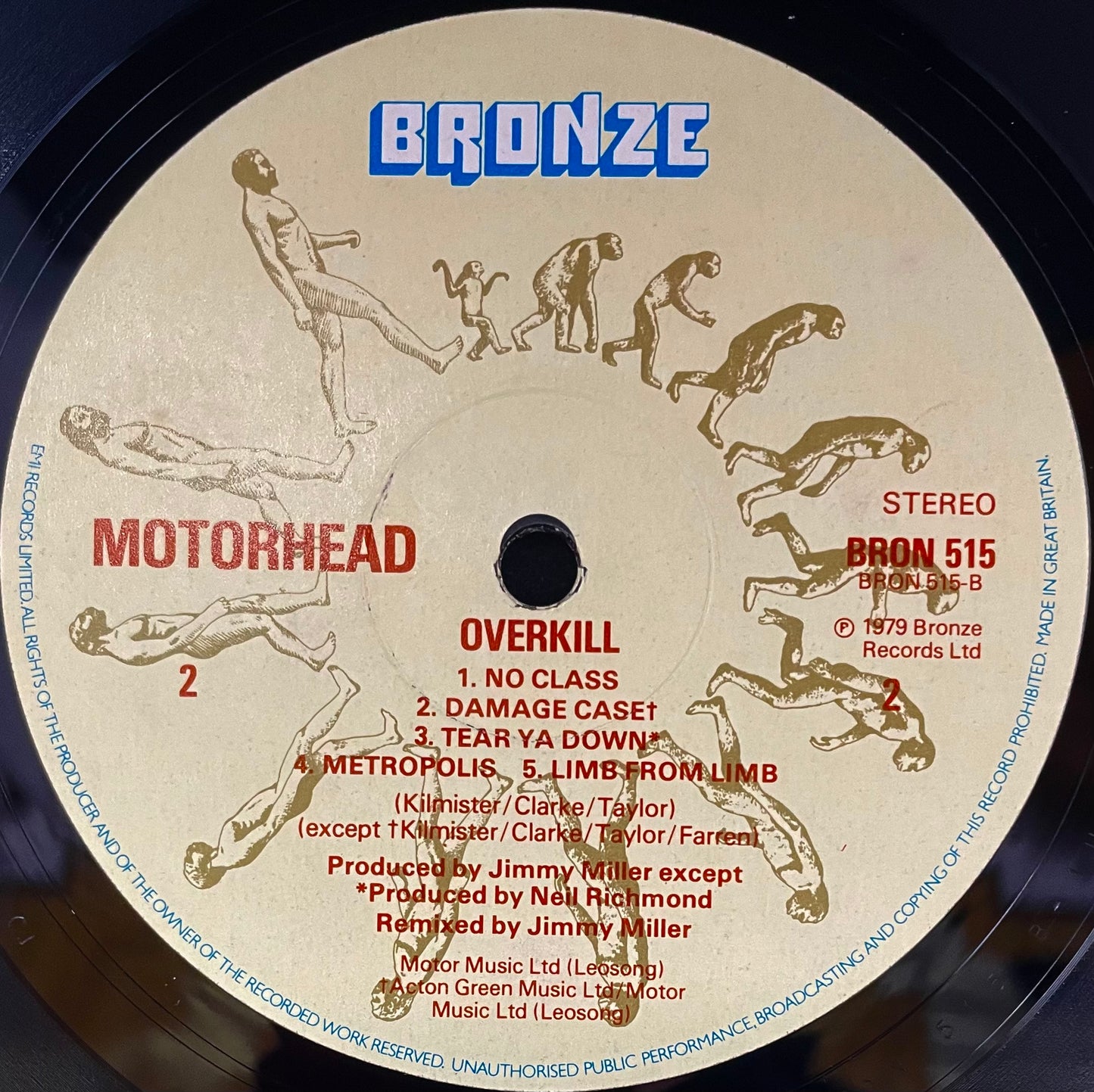 Motörhead – Overkill - USED Vinyl LP