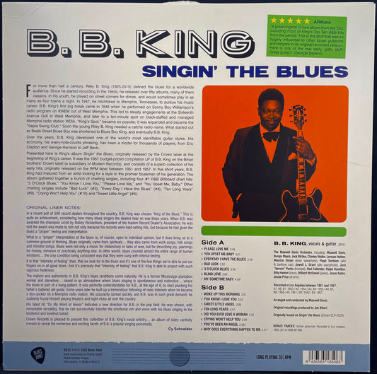 B.B. King – Singin' The Blues - USED Vinyl LP