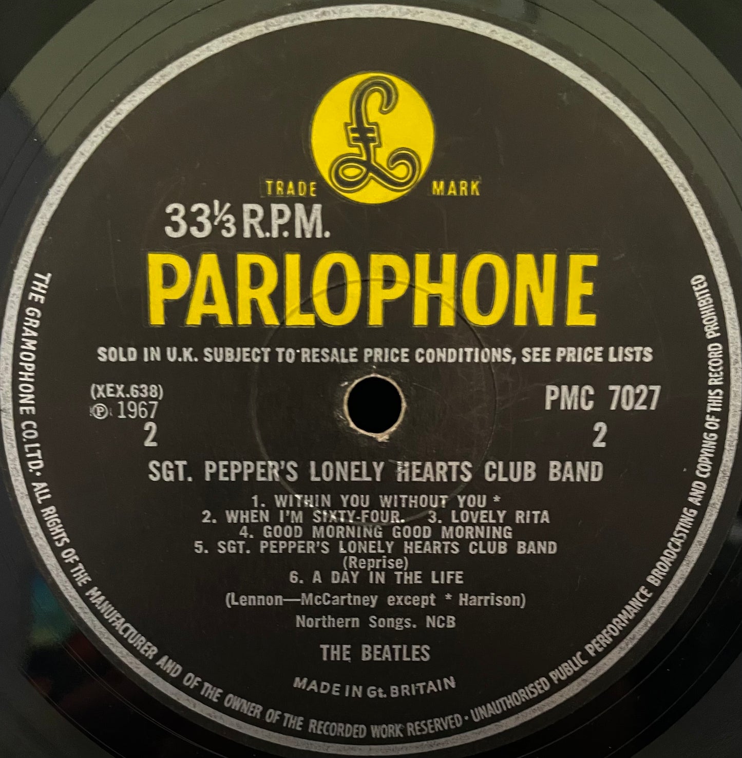 The Beatles – Sgt. Pepper's Lonely Hearts Club Band - Mono - USED Vinyl LP