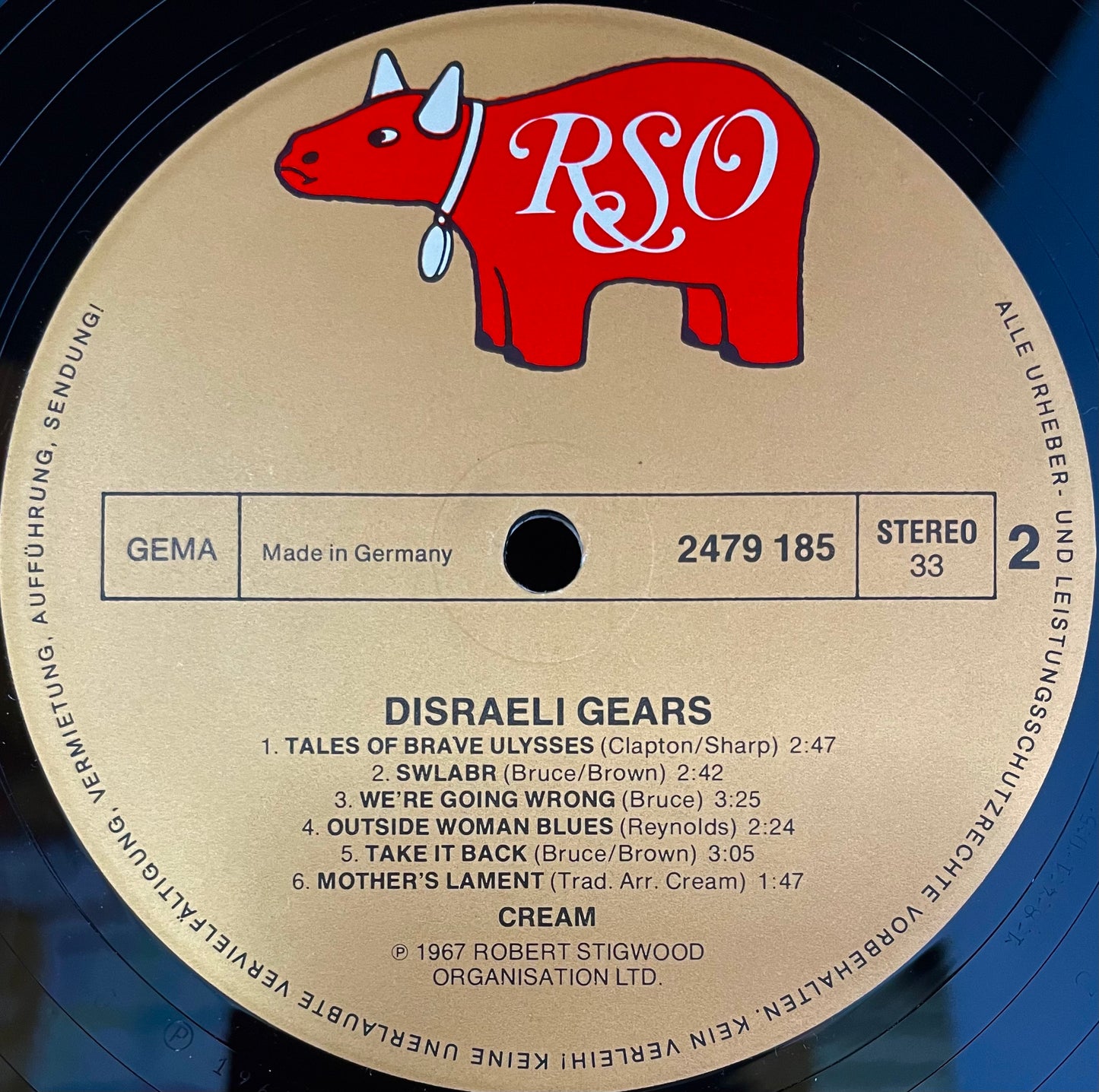 Cream – Disraeli Gears - USED Vinyl LP