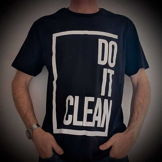 Official Echo & The Bunnymen 'Do It Clean' Lyric Shirt