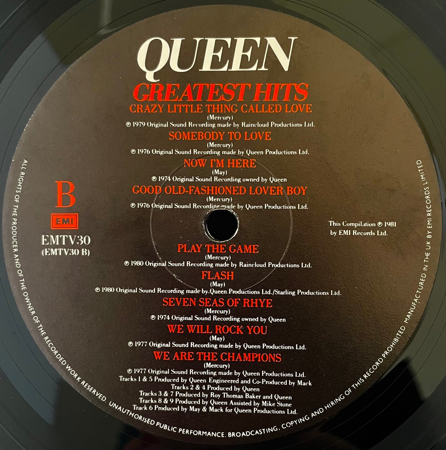 Queen – Greatest Hits - USED Vinyl LP