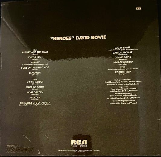David Bowie – "Heroes" - USED Vinyl LP