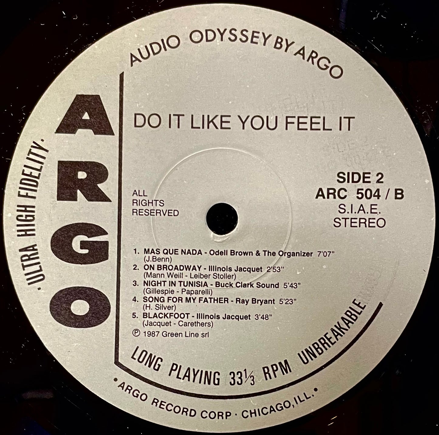 Baz Fe Jazz – Jazz Dance 2 (Do It Like You Feel It) - USED Vinyl LP