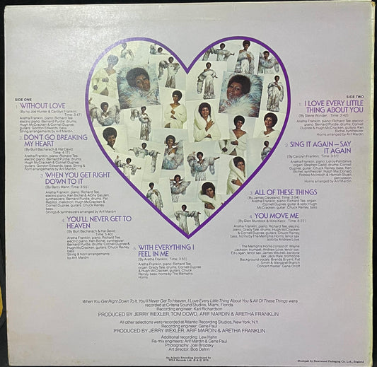 Aretha Franklin – With Everything I Feel In Me - USED Vinyl LP