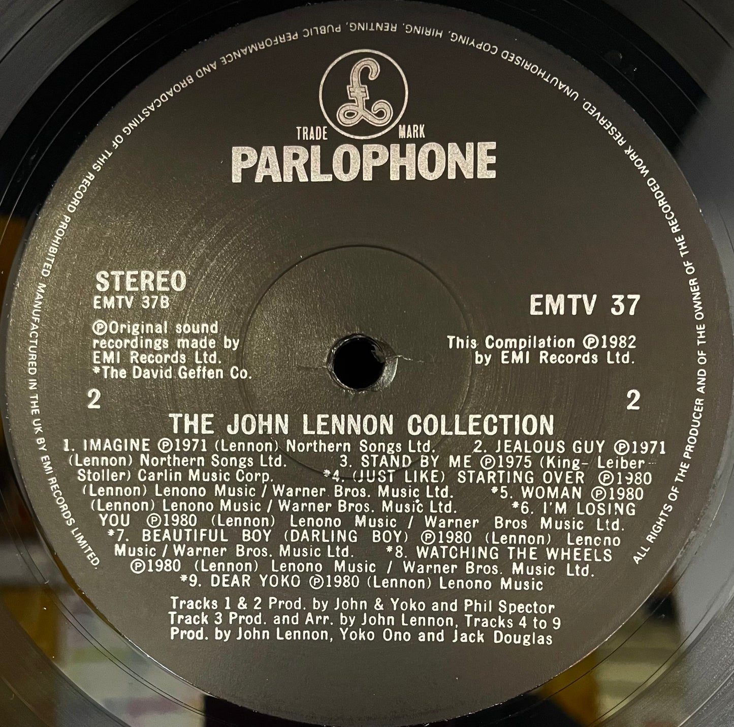 John Lennon – The John Lennon Collection - USED Vinyl LP
