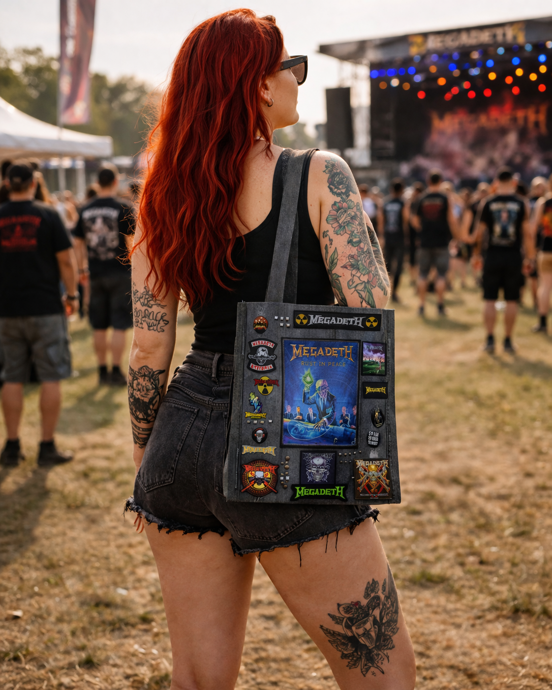 Rocksax Megadeth Battle (Tote) Bag