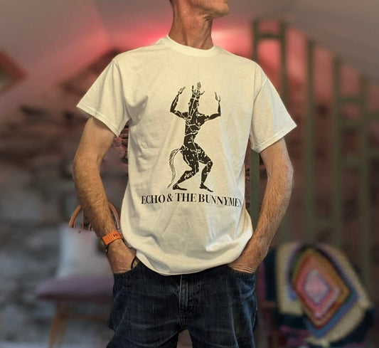Official Echo &The Bunnymen ‘Bring On The Dancing Horses’ Vintage T-Shirt