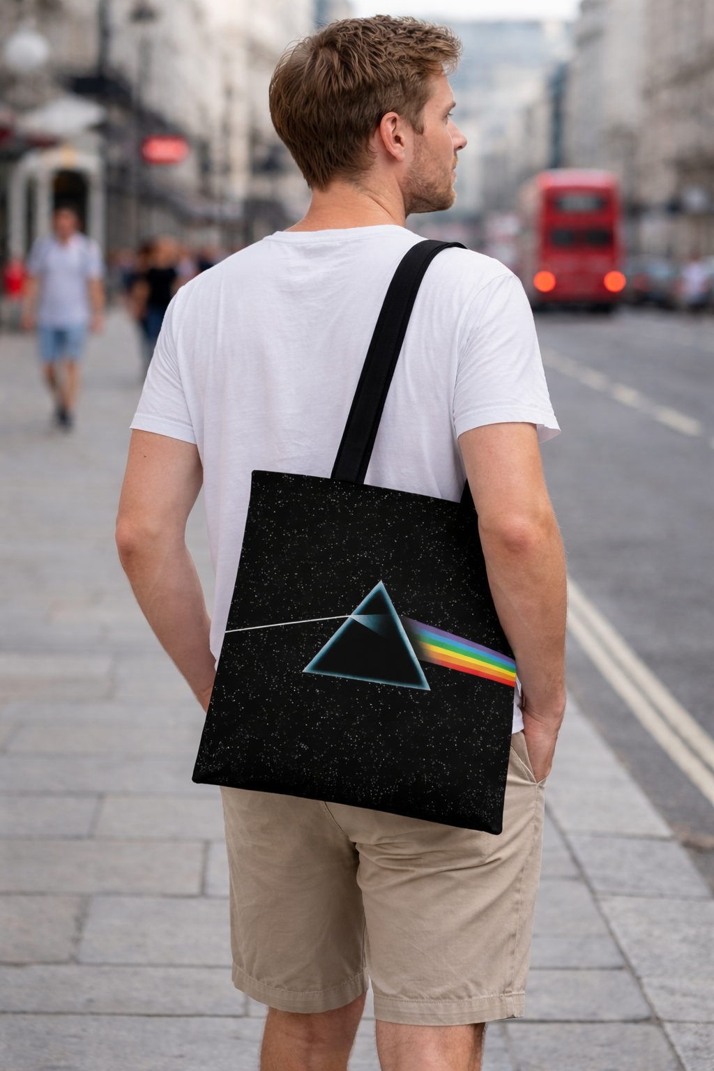 Rocksax Pink Floyd Tote Bag - The Dark Side Of The Moon
