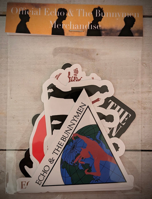 Official Echo & The Bunnymen Sticker Pack