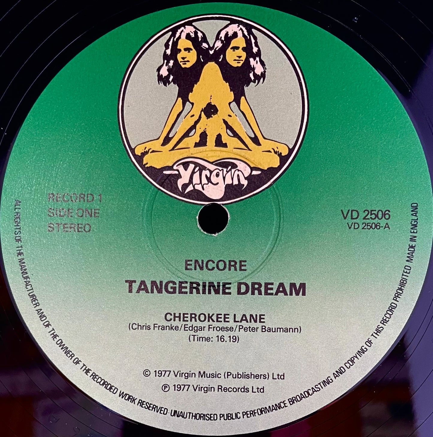 Tangerine Dream – Encore - USED Vinyl 2LP