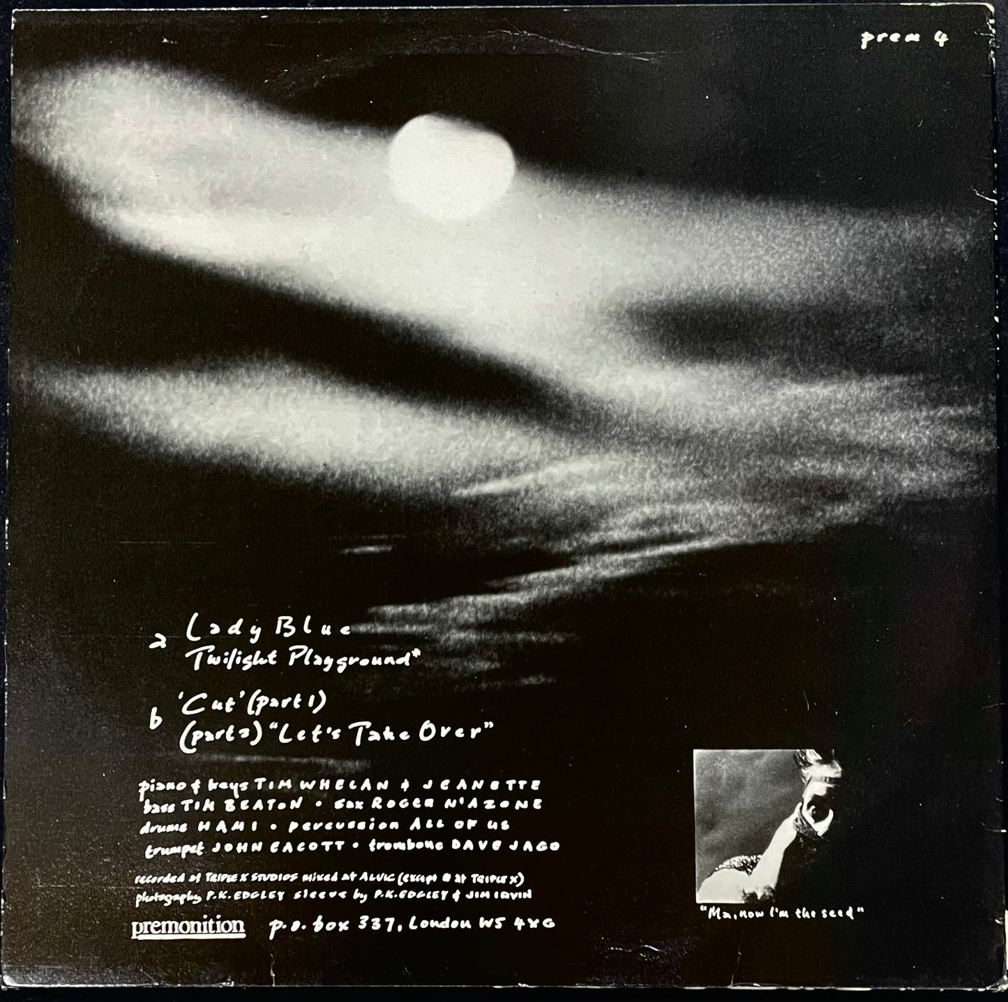 Jeanette – Lady Blue - USED Vinyl LP