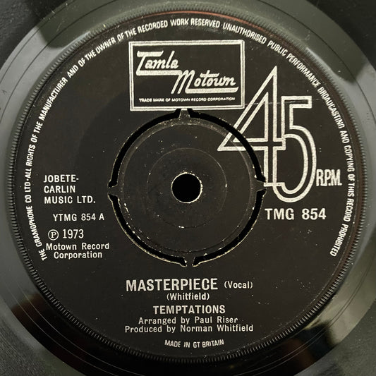 The Temptations – Masterpiece – USED Vinyl 7" Single