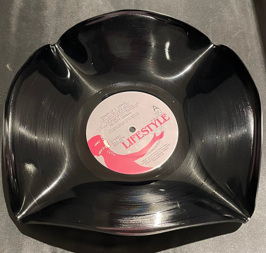 The 'Lifestyle’ 12" Vinyl Record Bowl