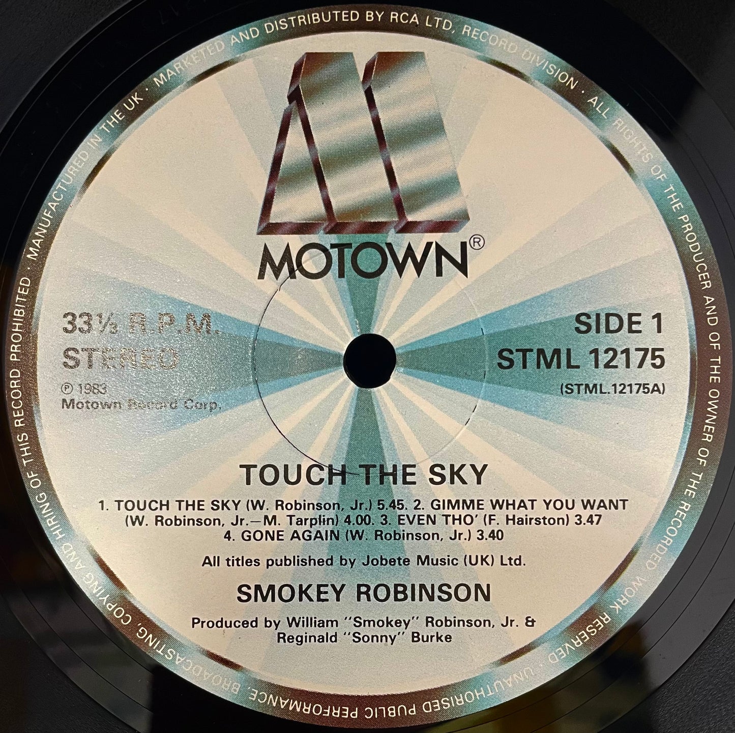 Smokey Robinson – Touch The Sky - USED Vinyl LP