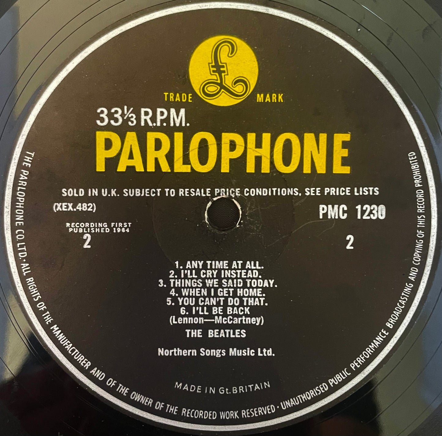 The Beatles – A Hard Day's Night - Mono - USED Vinyl LP