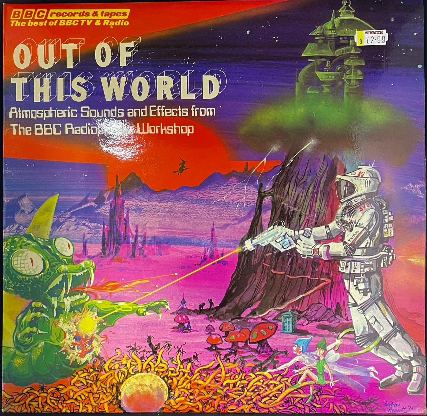 BBC Radiophonic Workshop – Out Of This World - Atmospheric Sounds And Effects From The BBC Radiophonic Workshop - USED Vinyl LP