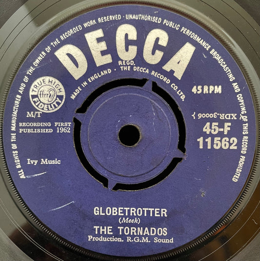 The Tornados – Globetrotter – USED Vinyl 7" Single