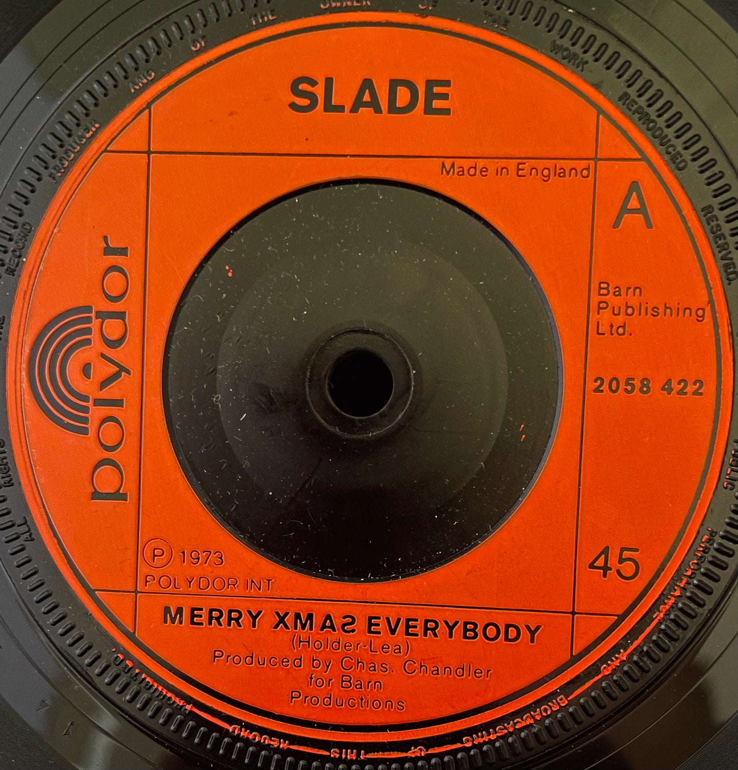 Slade – Merry Xmas Everybody - USED Vinyl 7" Single