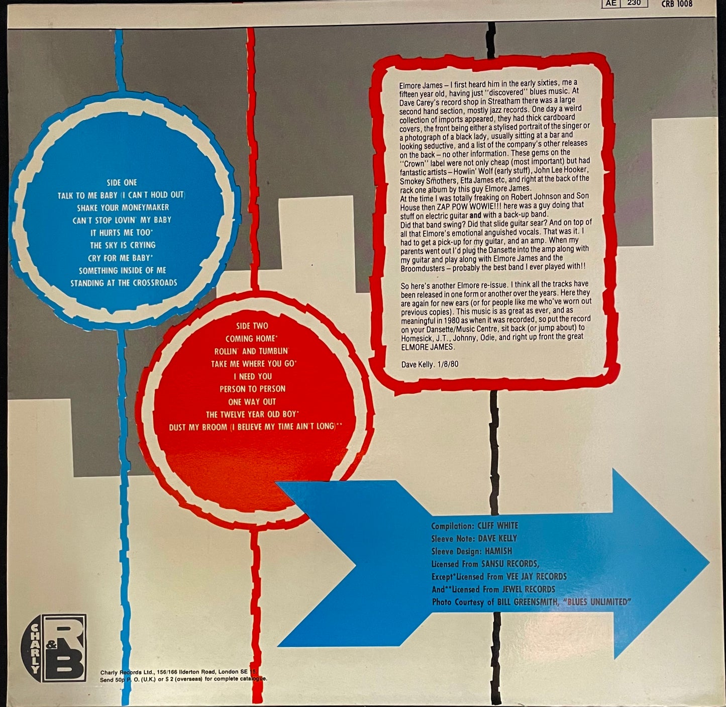 Elmore James – One Way Out - USED Vinyl LP