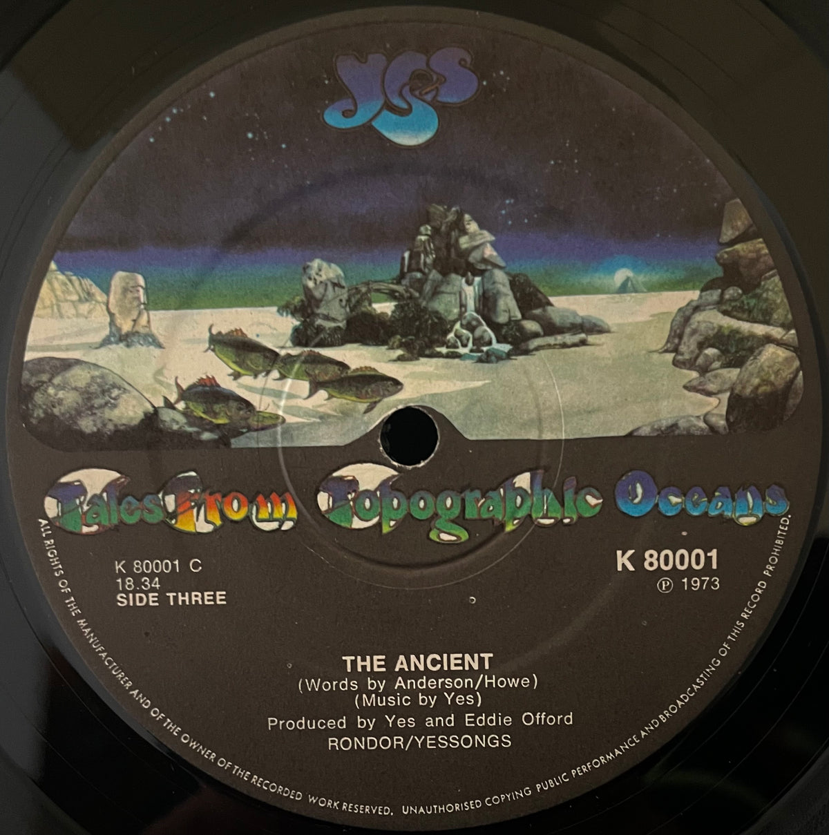 Yes – Tales From Topographic Oceans - USED Vinyl 12" 2LP