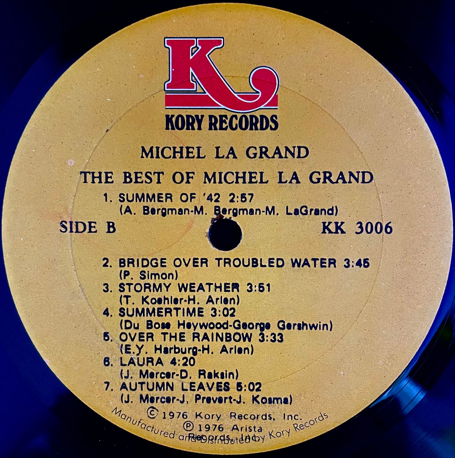 Michel Legrand – The Best Of Michel Legrand - USED Vinyl LP