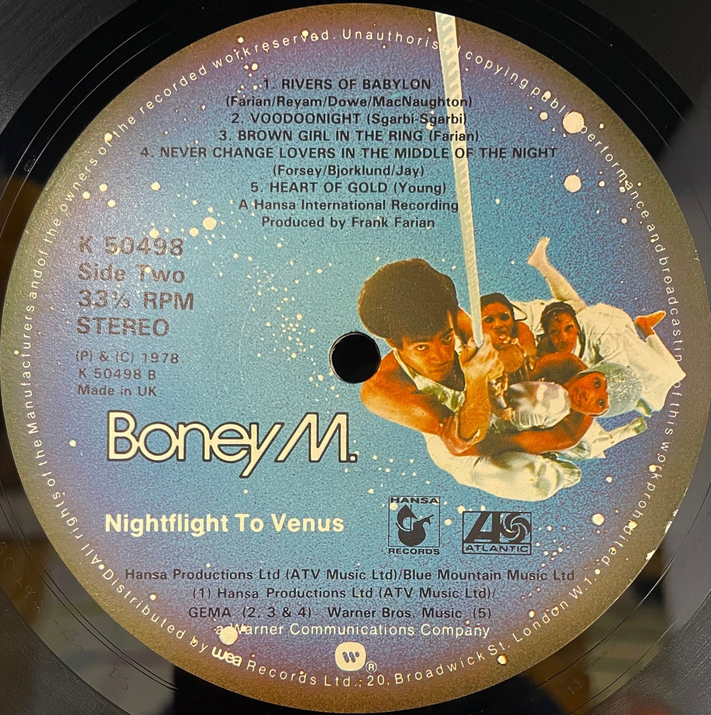 Boney M. – Nightflight To Venus - USED Vinyl LP