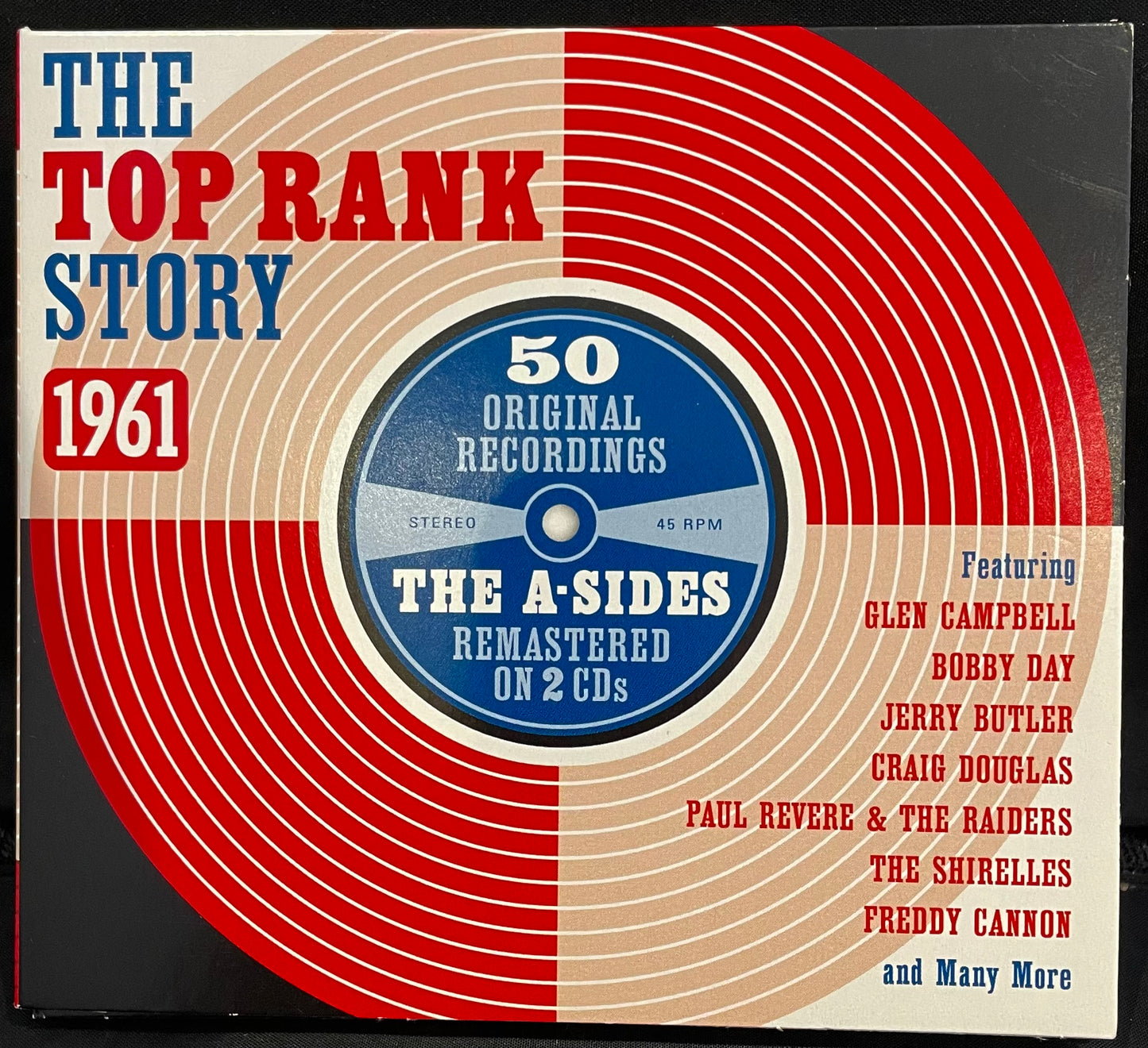 Various – The Top Rank Story 1961 – USED 2CD Compact Disc