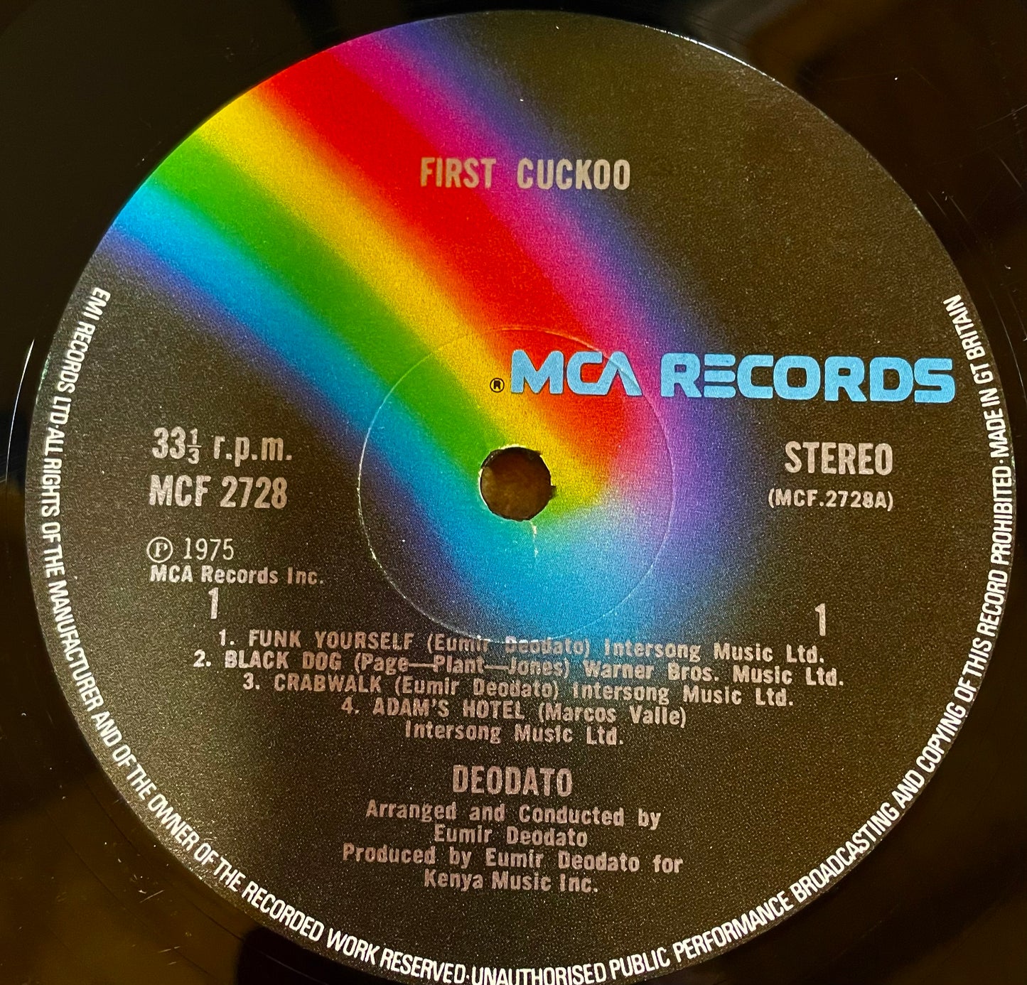 Deodato – First Cuckoo - USED Vinyl LP