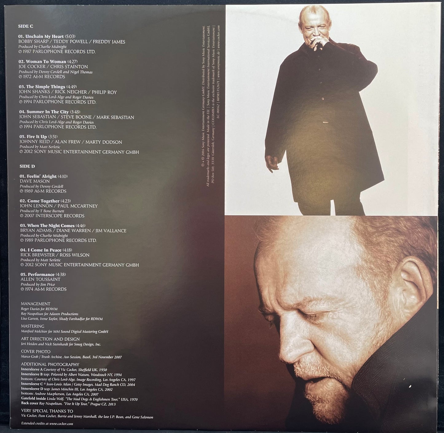 Joe Cocker – The Life Of A Man - The Ultimate Hits 1968-2013 - USED Vinyl 2LP