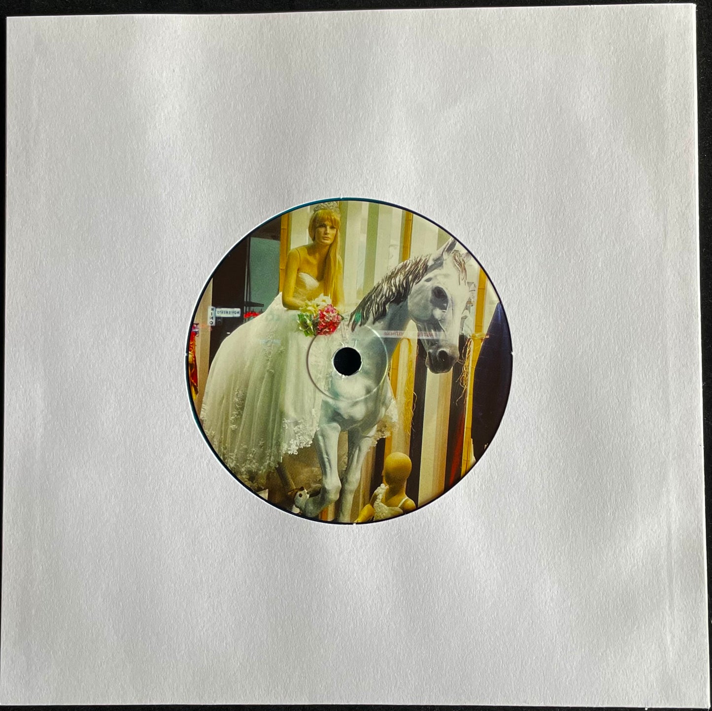 Anton Barbeau – Heaven Is In Your Mind - USED Vinyl 7" EP BLUE Vinyl