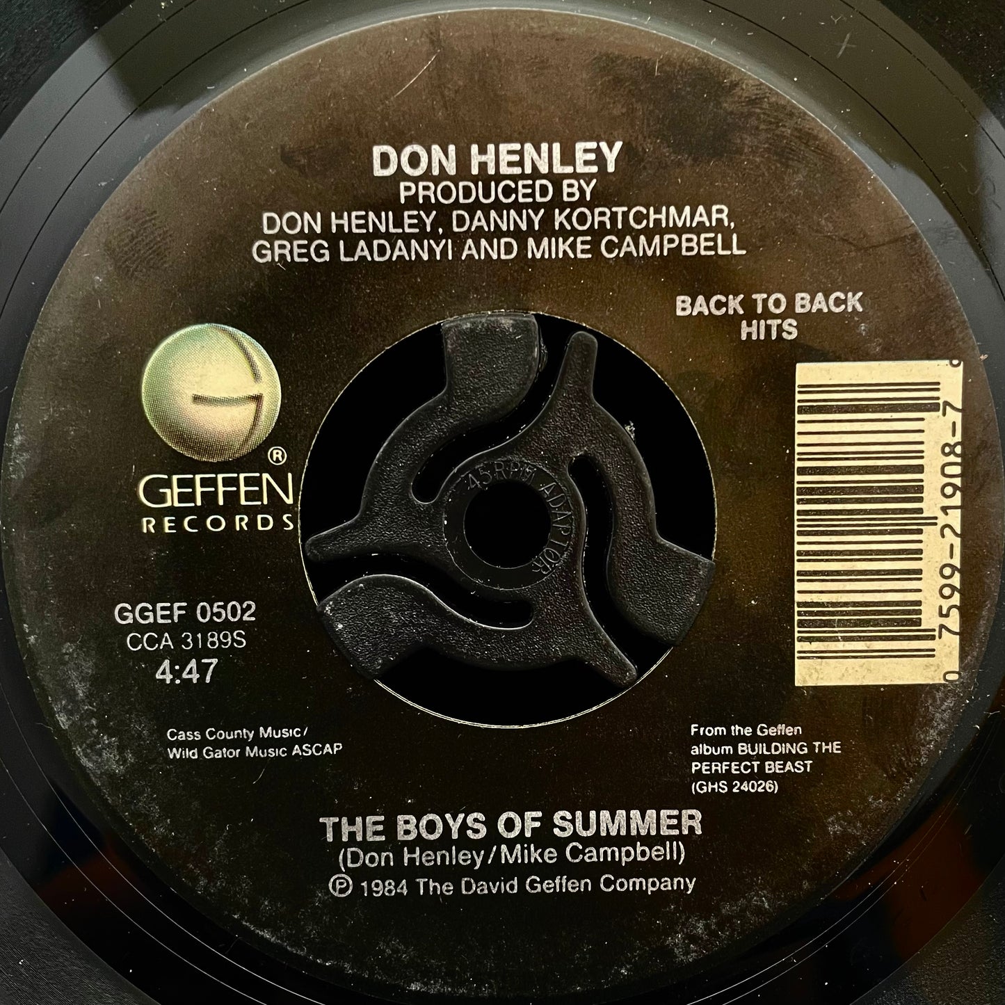 Don Henley – All She Wants To Do Is Dance – gebrauchte 7"-Vinyl-Single