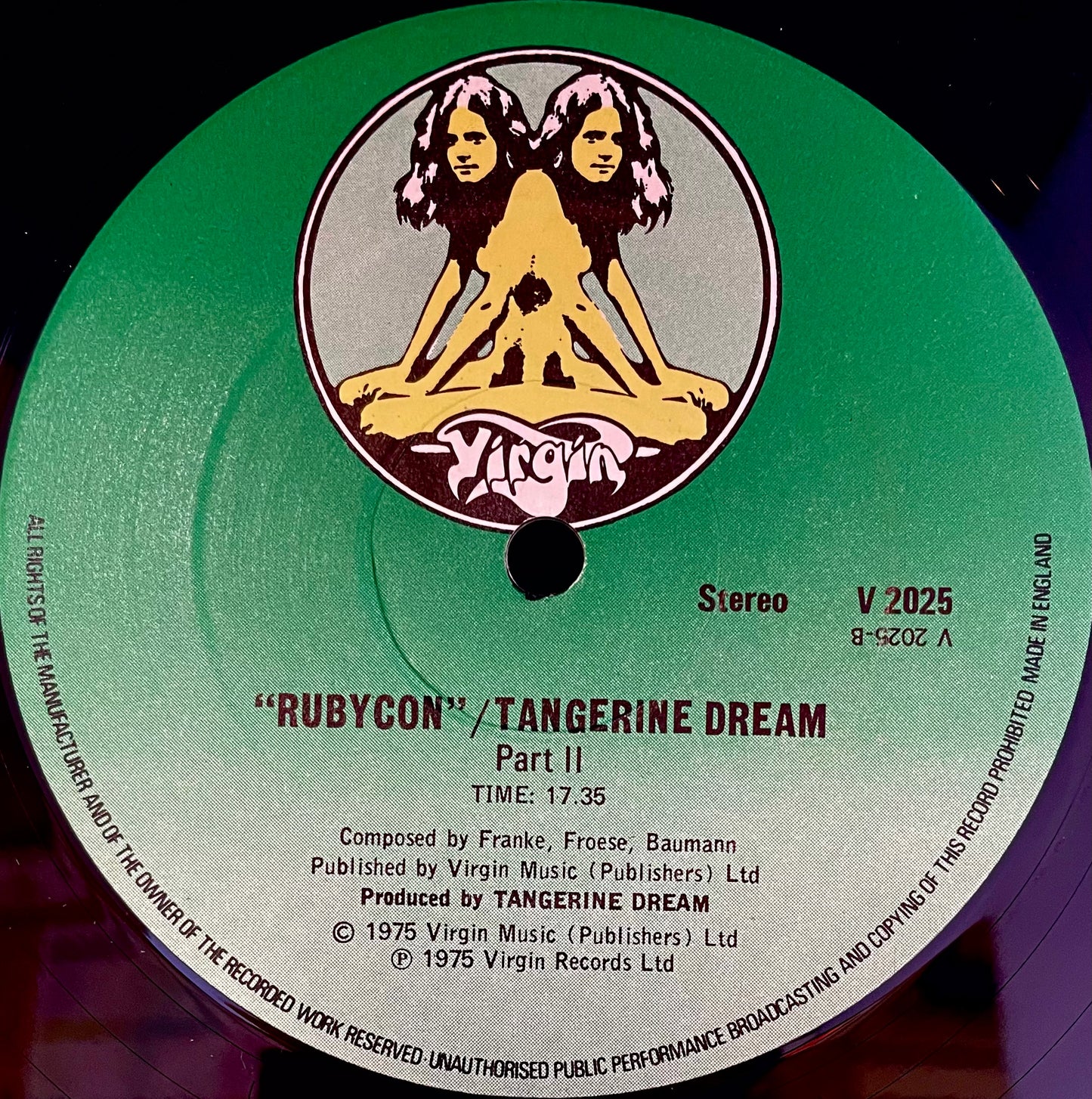 Tangerine Dream – Rubycon - USED Vinyl LP